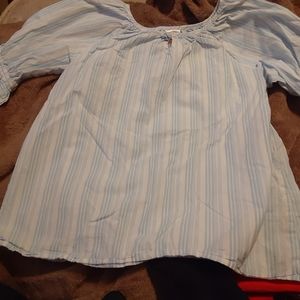 Girls wondernation size 10/12 cotton shirt